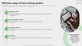 Text Mining System Powerpoint Ppt Template Bundles Editable Ideas