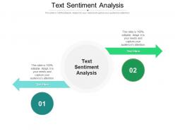 Text sentiment analysis ppt powerpoint presentation show good cpb