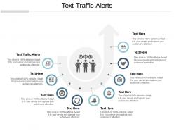Text traffic alerts ppt powerpoint presentation gallery elements cpb