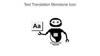 Text Translation Monotone Icon In Powerpoint Pptx Png And Editable Eps Format