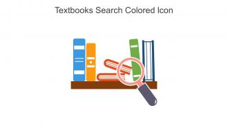Textbooks Search Colored Icon In Powerpoint Pptx Png And Editable Eps Format