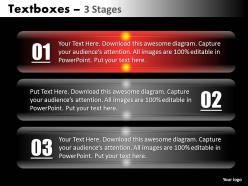 Textbox 3 stages 50