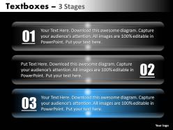 Textbox 3 stages 50