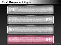 Textbox 4 stages 33