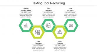 Texting tool recruiting ppt powerpoint presentation styles icon cpb