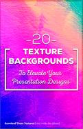 20 texture backgrounds to elevate your presentation designs