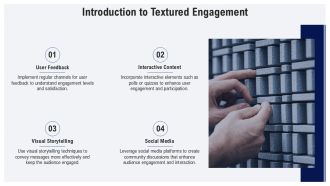 Textured For Engagement Insights And Strategies PPT Information AT Visual Appealing