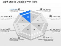 Tf eight staged octagon with icons powerpoint template slide