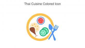 Thai Cuisine Colored Icon In Powerpoint Pptx Png And Editable Eps Format