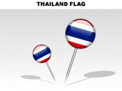 Thailand country powerpoint flags