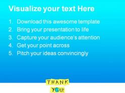 Thank you business powerpoint templates and powerpoint backgrounds 0811