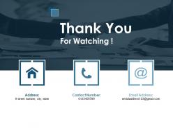 Thank you for watching customer lifecycle