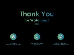 Thank you for watching management ppt powerpoint presentation file summary