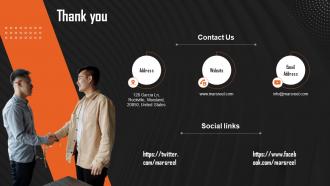 Thank You Mars Reel Investor Funding Elevator Pitch Deck