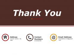 Thank you powerpoint graphics template 1
