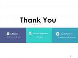 Thank You Powerpoint Slide Templates 1