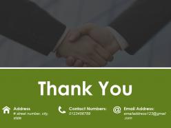 Thank you powerpoint slides design template 1