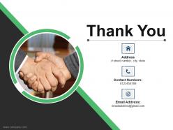 Thank you ppt infographic template examples