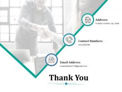 Thank you ppt infographic template master slide