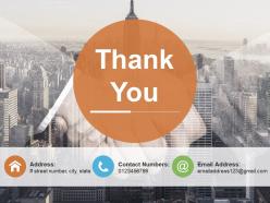 Thank you ppt infographic template outfit