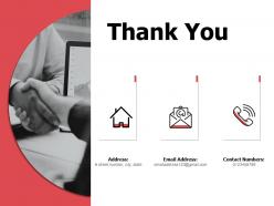Thank you ppt powerpoint presentation infographic template background