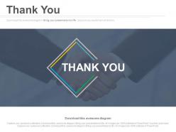 Thank you slide for business deal powerpoint slides