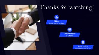 Thanks For Watching Implementing Digital Transformation For Customer Support
