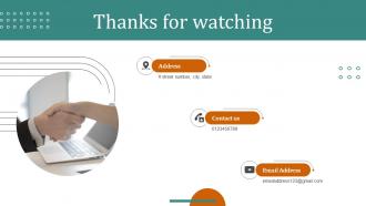 Thanks For Watching Launching New Products Through Product Line Expansion