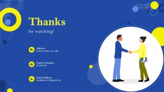 Thanks For Watching Ppt Powerpoint Presentation Diagram Images