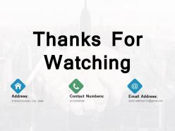 Thanks for watching ppt powerpoint presentation file templates