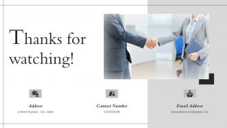 Thanks For Watching Ppt Powerpoint Presentation Icon Infographics