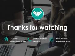 Thanks for watching ppt summary grid