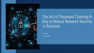 The Art Of Password Cracking A Key To Robust Network Security In Business PPT Example ACP