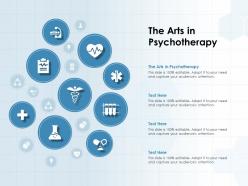 The arts in psychotherapy ppt powerpoint presentation infographics show