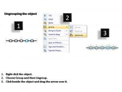 The broken link in business process powerpoint templates