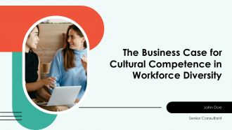 The Business Case For Cultural Competence In Workforce Diversity PPT Guidelines ACP