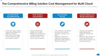 The Comprehensive Billing Solution Cost Management For Multi Cloud Cloud Architecture Review