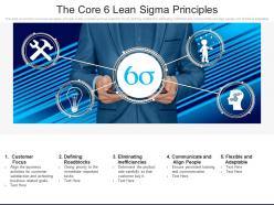 The core 6 lean sigma principles