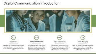 The Evolution And Future Trends Of Digital Communication PPT Outline AT Slides Compatible
