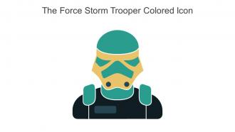The Force Storm Trooper Colored Icon In Powerpoint Pptx Png And Editable Eps Format