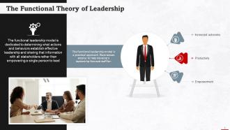 The Functional Theory Of Leadership Training Ppt
