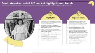 The Future Of Retail With Iot South American Retail Iot Market Highlights And Trends