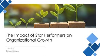 The Impact Of Star Performers On Organizational Growth PPT Graphics AT