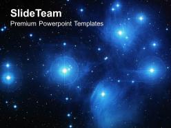 The Pleiades Star Cluster Powerpoint Templates Ppt Backgrounds For Slides 0213