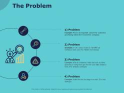 The problem ppt powerpoint presentation infographic demonstration