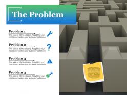 The problem ppt slide download