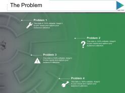 The problem ppt slides graphics