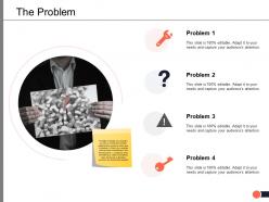 The Problem Solution Ppt Powerpoint Presentation Visual Aids Diagrams