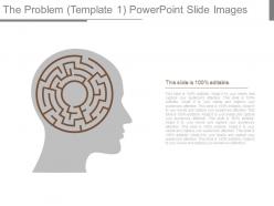 The problem template 1 powerpoint slide images