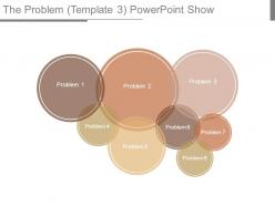 The problem template 3 powerpoint show